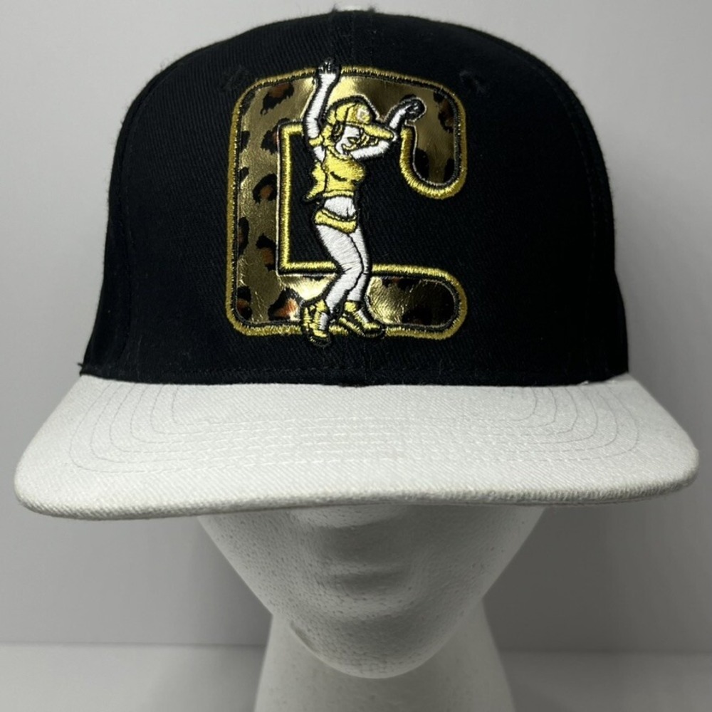 WWE CARMELLA Snap Back Hat Cap "Moon Walking, Trash Talking" Black‎ Gold